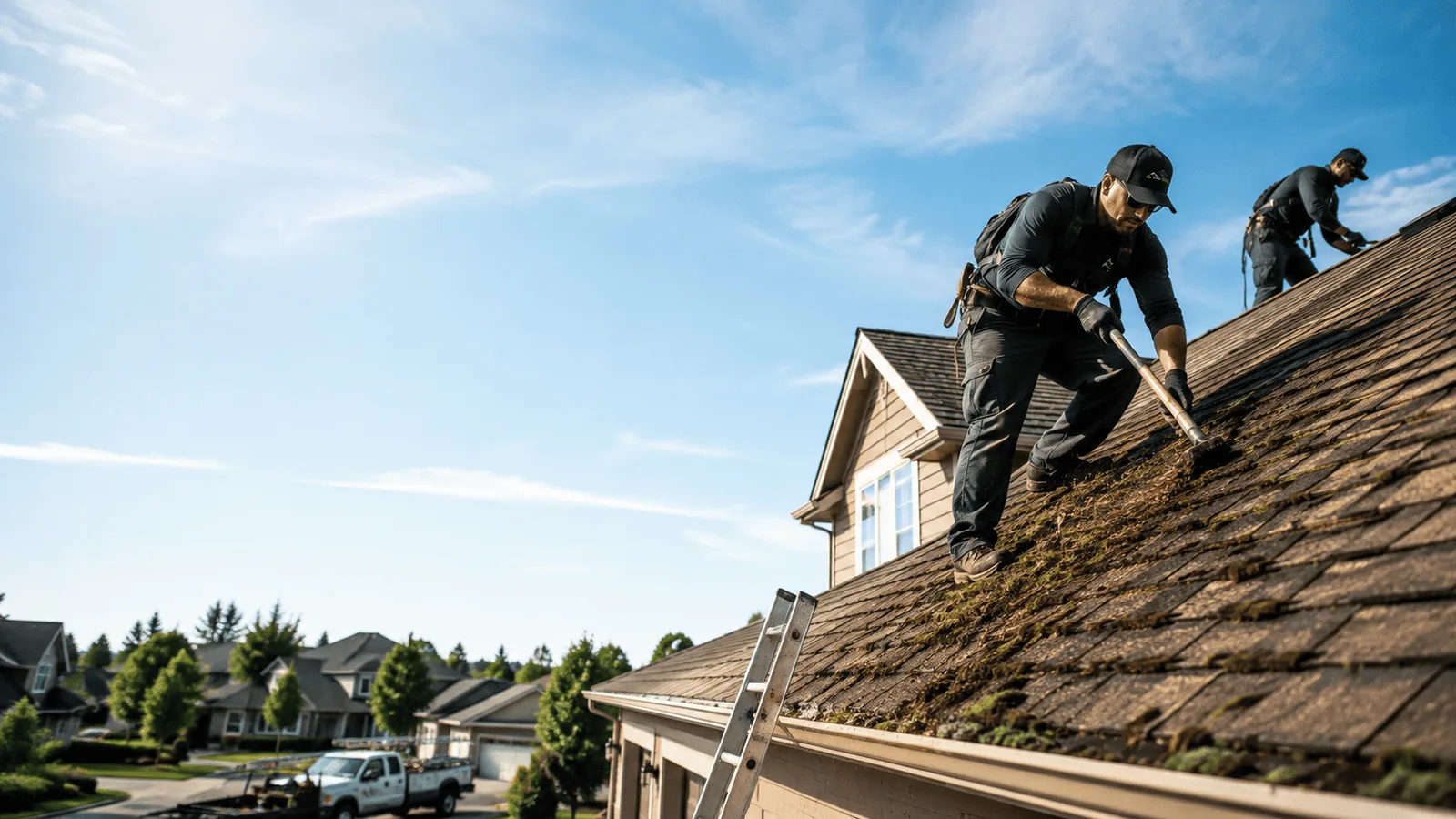 Roof Moss Removal in Cedarville, OH near me
